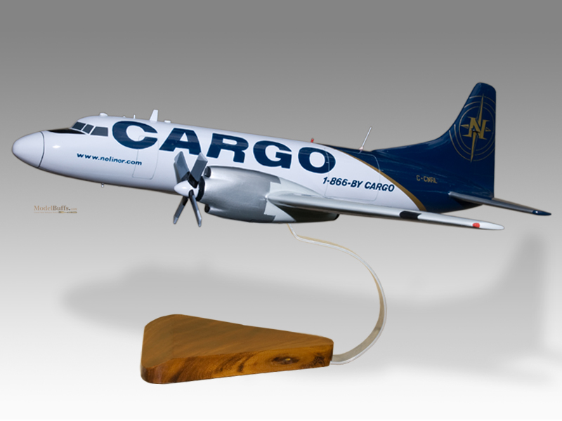 convair cv 580 nolinor cargo model private  u0026 civilian  194 50 modelbuffs custom made mahogany models